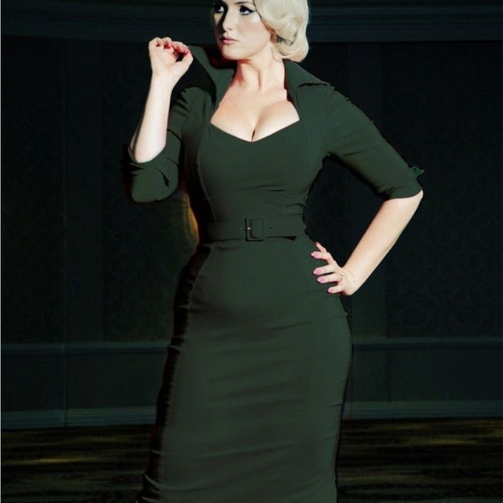 Pinup Couture Green Lorelei